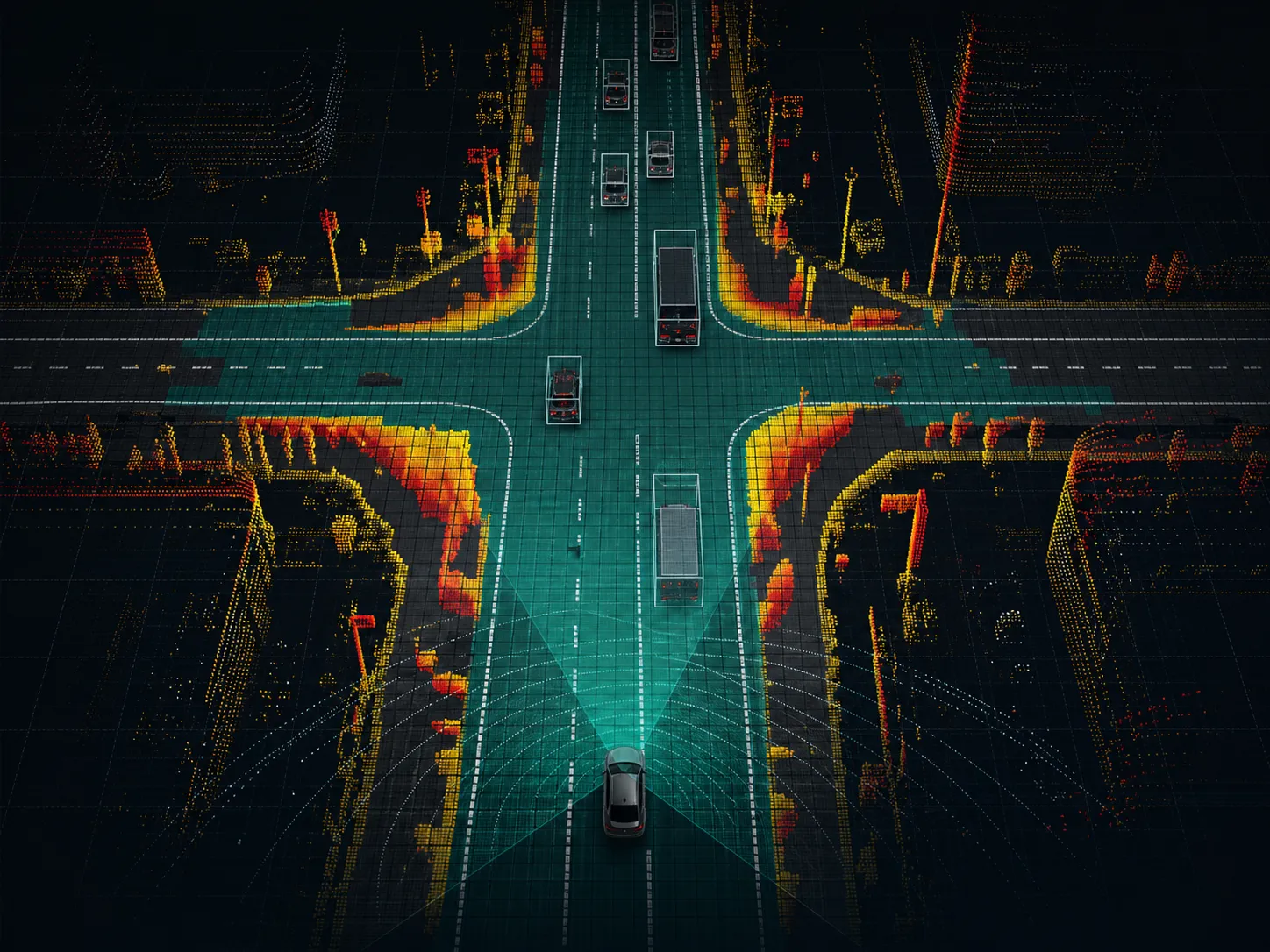 Radar Occupancy & Mapping use-case visual