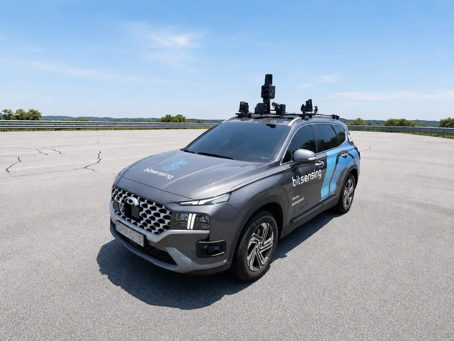 RIDE data-collection vehicle — quarter view